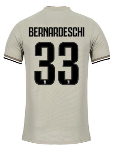 Juventus Away FEDERICO BERNARDESCHI Soccer Jersey Shirt